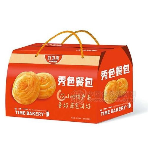 好卫来年货手撕面包礼盒饼干休闲食品1.5kg厂家批发